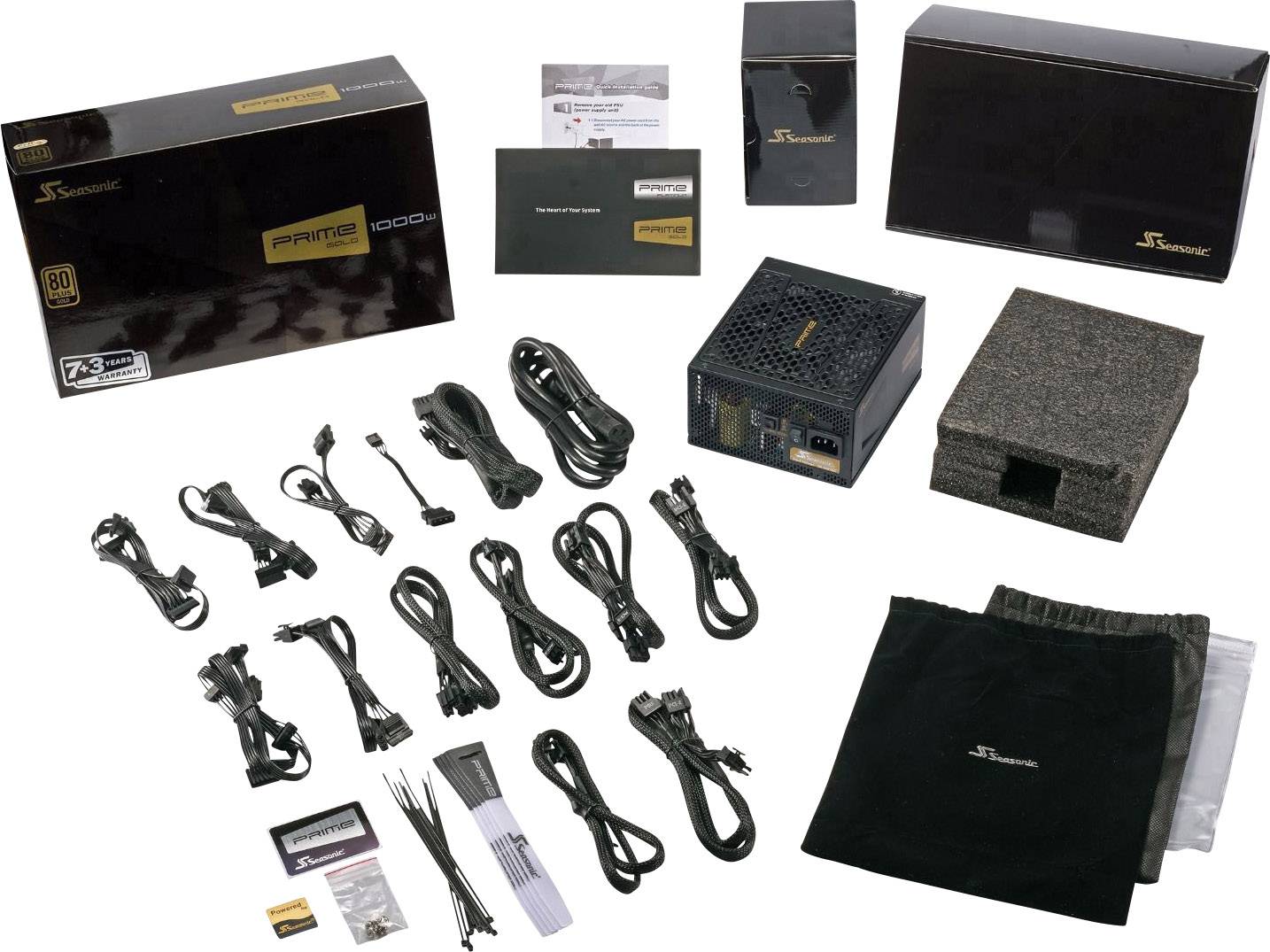 Seasonic Prime Ultra Gold PC Netzteil 1000 W ATX 80PLUS® Gold