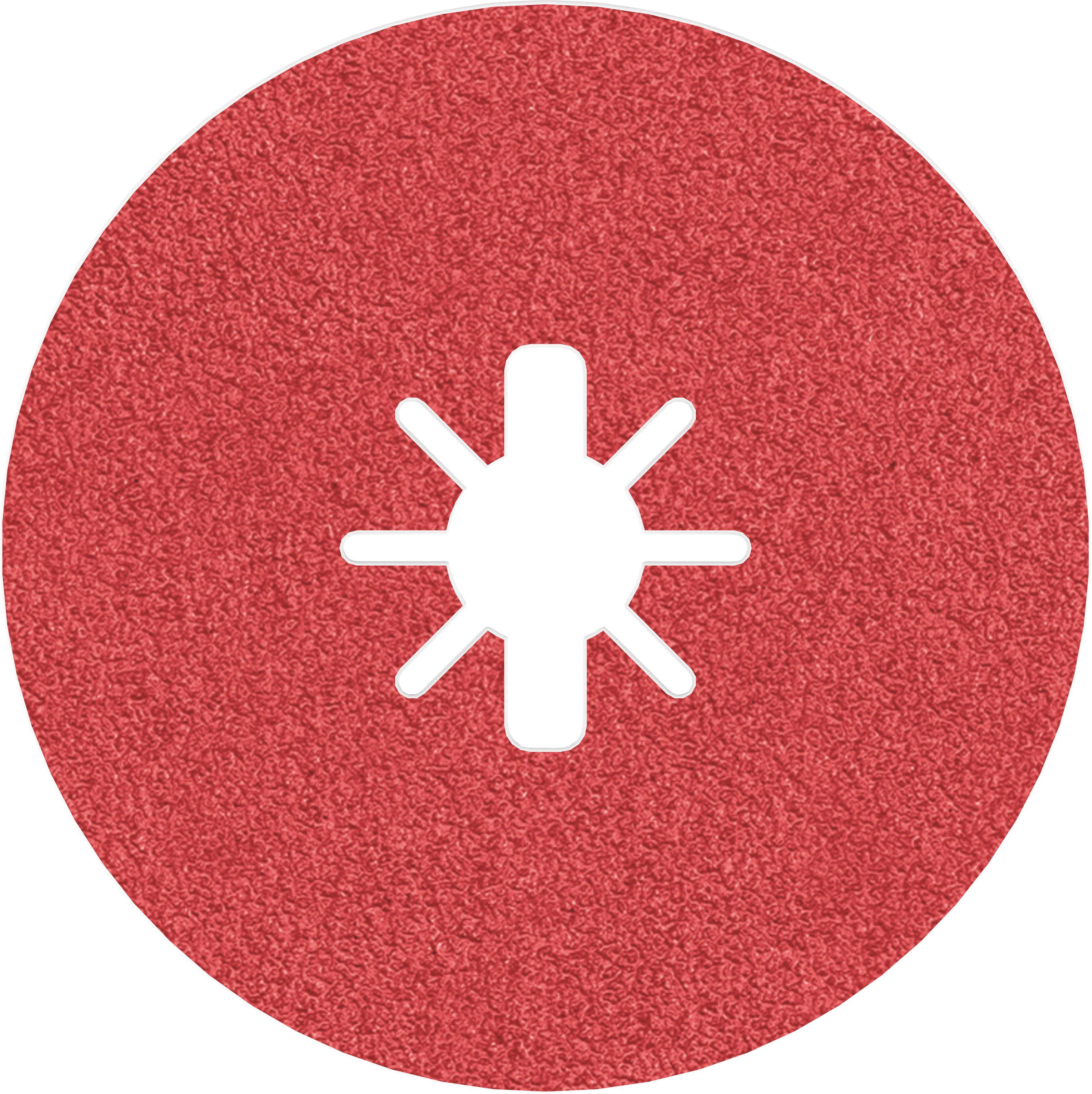 Bosch Accessories 2608619185 Fiberscheibe Durchmesser 125 mm Bohrungs-Ø 22.23 mm