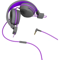 JLab JBuddies Studio Kids Over Ear Kopfhörer kabelgebunden Lila Faltbar, Headset, Lautstärkebegrenzung Kinder JLab JBuddies Studio Kids Over Ear Kopfhörer kabelgebunden Lila Faltbar, Headset, Lautstärkebegrenzung Kinder