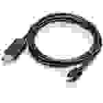Lenovo 0B47091 Adapter [1x Mini-DisplayPort Stecker - 1x DisplayPort Stecker] Schwarz