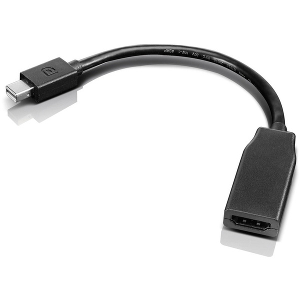Lenovo 0B47089 Adapter [1x Mini-DisplayPort Stecker - 1x HDMI-Buchse] Schwarz