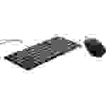 Raspberry Pi® Desktop Kit USB Kit souris + clavier allemand, QWERTZ noir