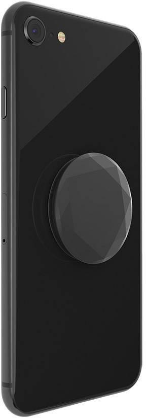 POPSOCKETS Metallic Diamond Black Handy Ständer Schwarz