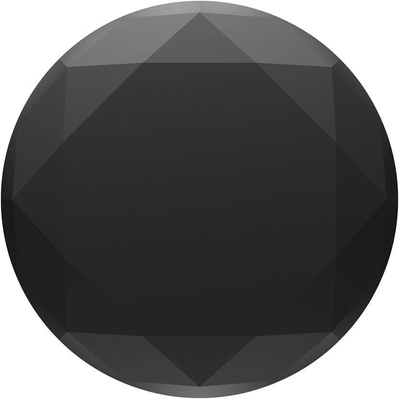 POPSOCKETS Metallic Diamond Black Handy Ständer Schwarz