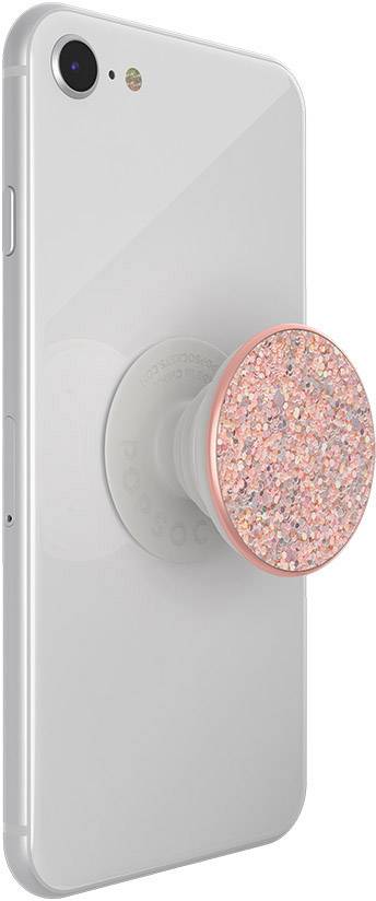 POPSOCKETS Sparkle Rose Handy Ständer Rose, Glitzereffekt