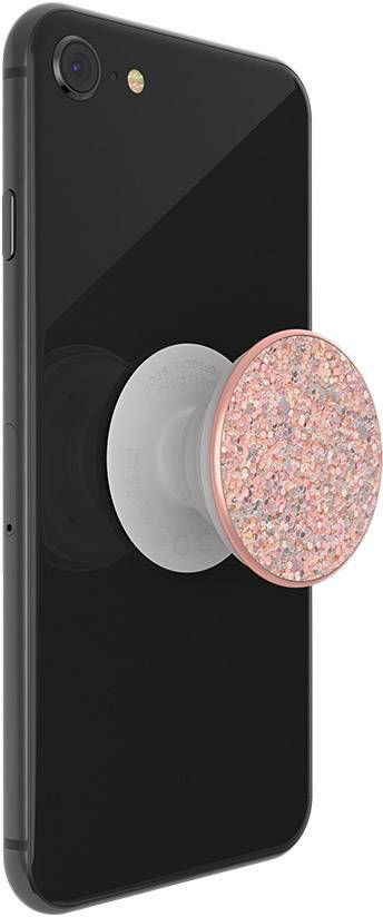 POPSOCKETS Sparkle Rose Handy Ständer Rose, Glitzereffekt