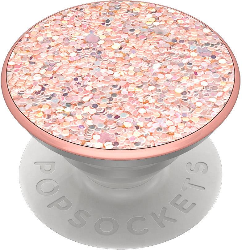 POPSOCKETS Sparkle Rose Handy Ständer Rose, Glitzereffekt