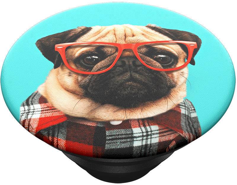 POPSOCKETS Studious Stu Handy Ständer Grün (bedruckt)