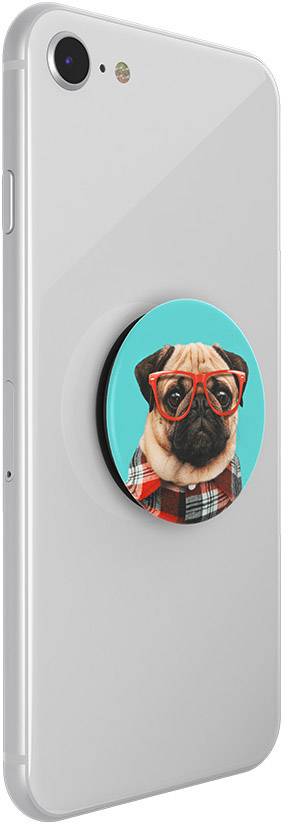 POPSOCKETS Studious Stu Handy Ständer Grün (bedruckt)