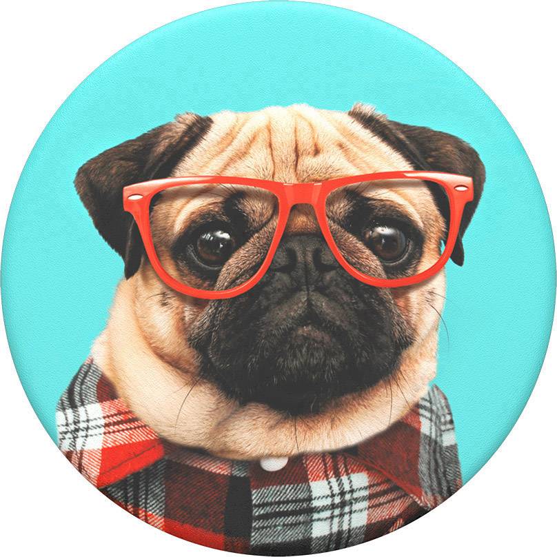 POPSOCKETS Studious Stu Handy Ständer Grün (bedruckt)