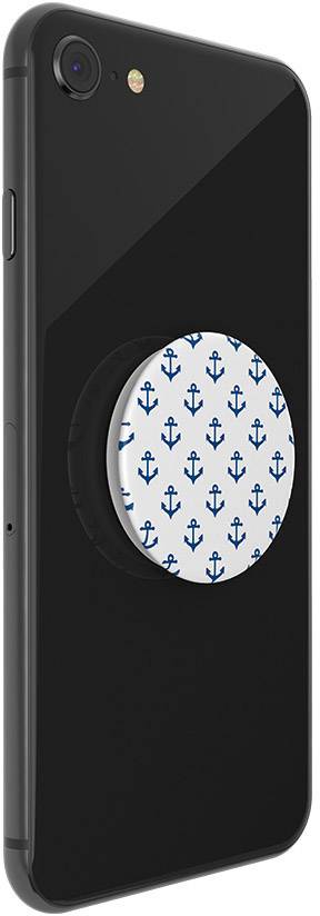 POPSOCKETS Anchors Away White Handy Ständer Schwarz, Weiß