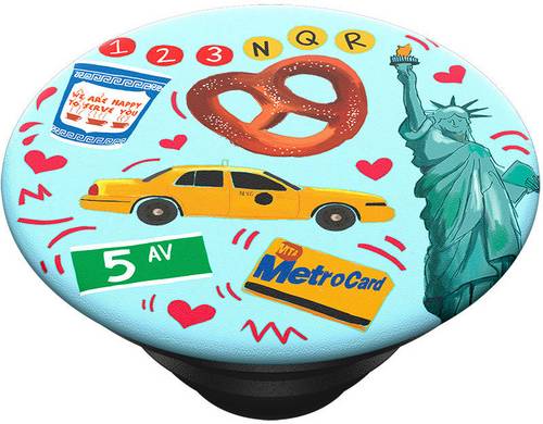 New York Handy Ständer Grün (bedruckt)