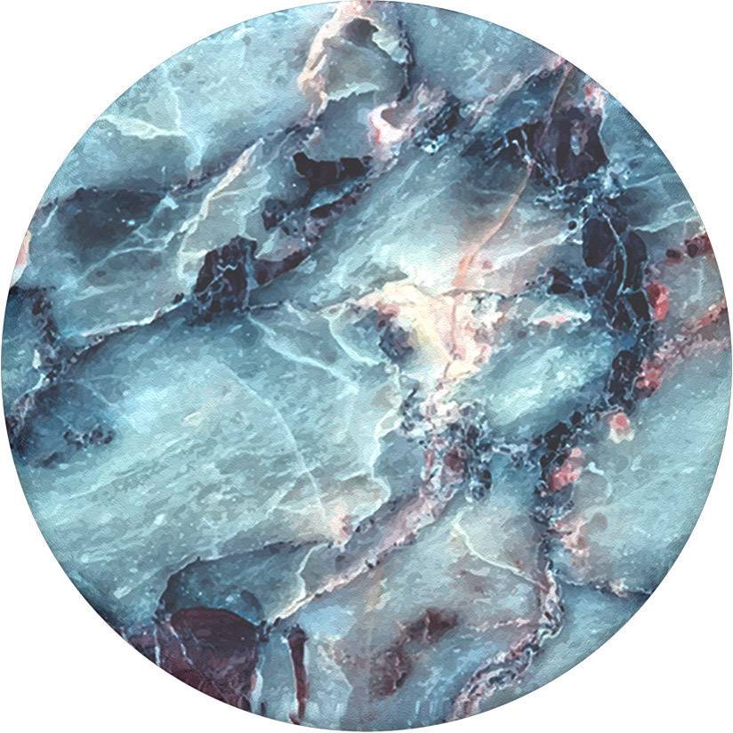 POPSOCKETS Blue Marble Handy Ständer Blau
