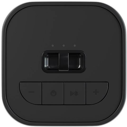 Dockin D Mate Direct Duo-Pack Bluetooth® Lautsprecher Freisprechfunktion, Outdoor, staubfest, Wasserfest Schwarz