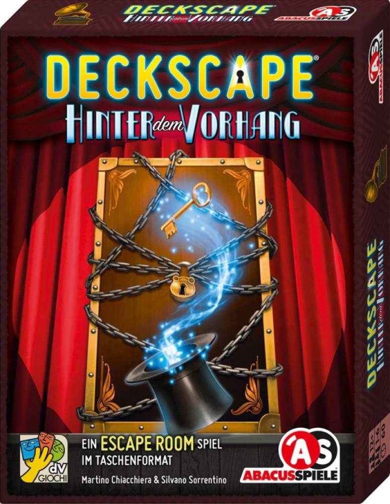 Abacus Spiele Deckscape - Hinter dem Vorhang 38191 Anzahl Spieler (max.): 6