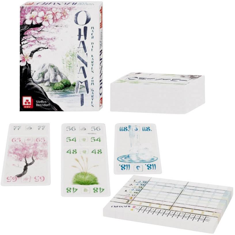 NSV Ohanami - Mach die Karten zum Garten 4079 Anzahl Spieler (max.): 4