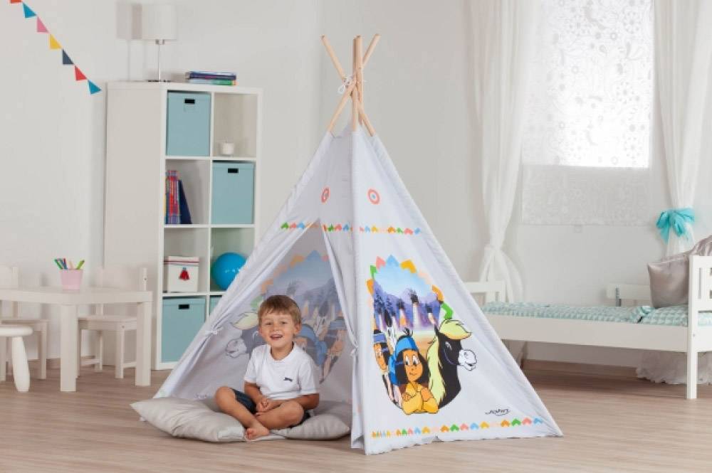 ORIGINAL TIPI AUS HOLZ YAKARI