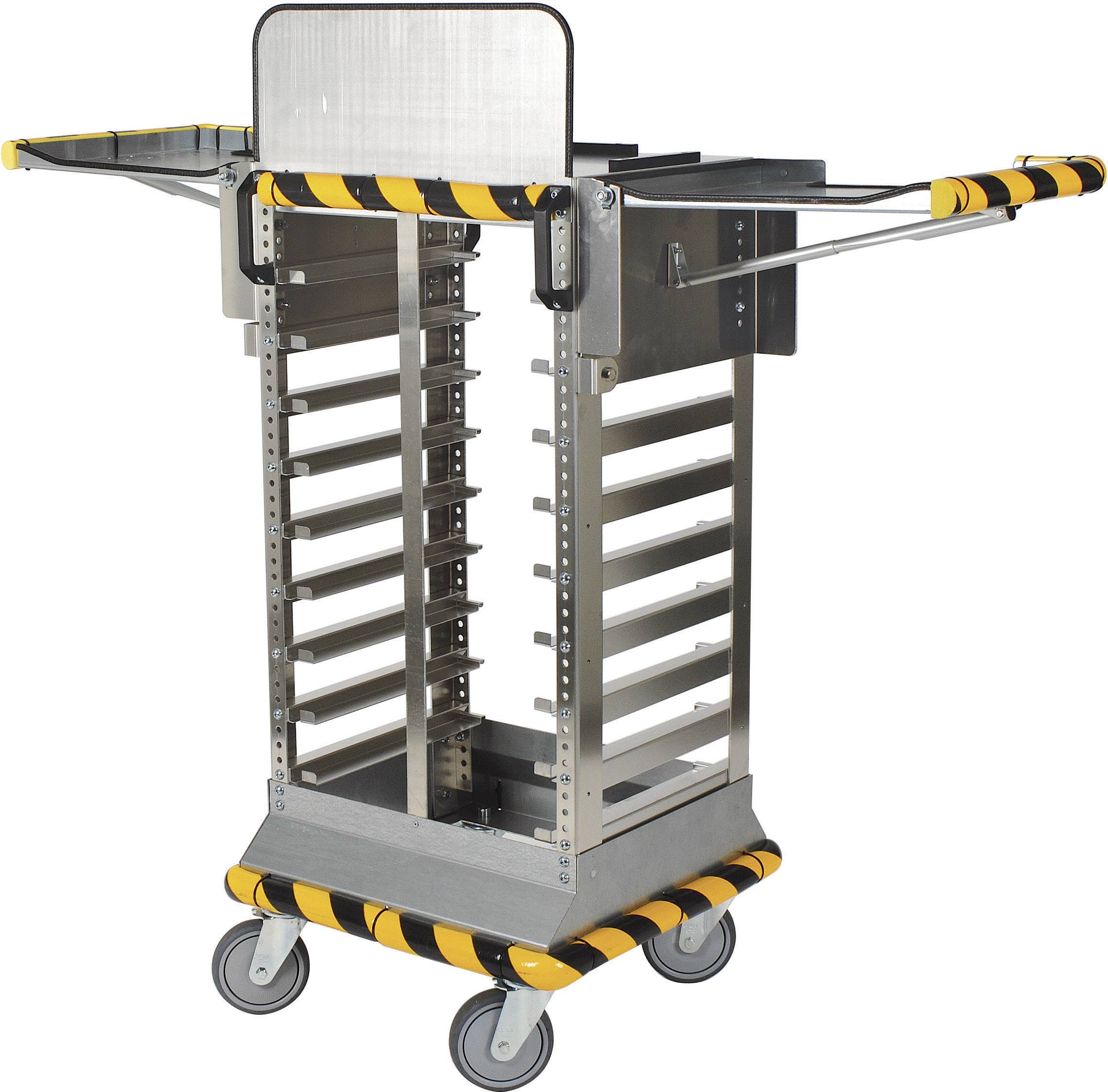 Raaco CarryLite 80 Trolley für Sortimentskoffer (B x H x T) 550 x 1280 x 530mm Anzahl Fächer: 7 Inhalt 1St.