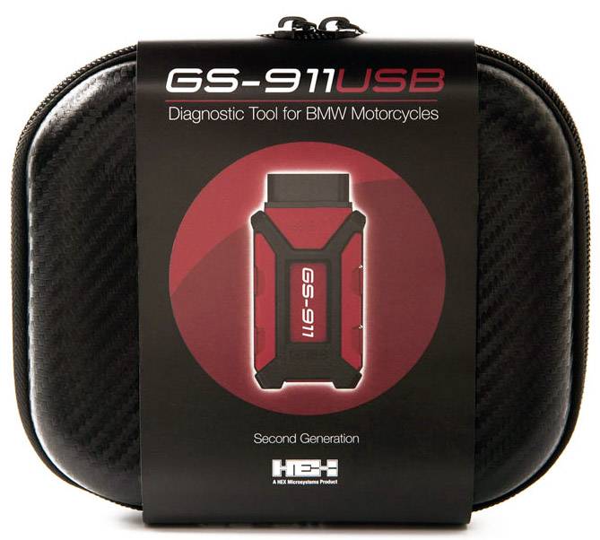 HEX GS-911 USB Motorrad Diagnosetool OBD2 Passend für (Auto-Marke): BMW (Motorrad) 10 Fahrzeuge