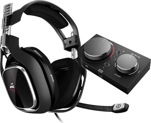 Astro Gaming A40 TR + MixAmp Pro Gaming Headset 3.5mm Klinke, USB schnurgebunden Over Ear Schwarz, R