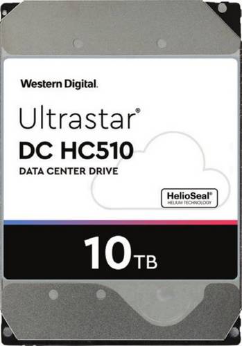 Western Digital 0F27604 Interne Festplatte 8.9cm (3.5 Zoll) 10TB Ultrastar He⁶ Bulk SATA III