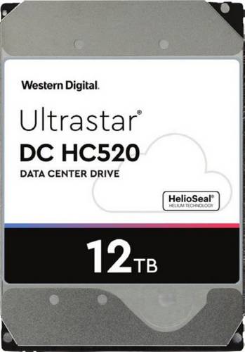 Western Digital 0F30143 Interne Festplatte 8.9cm (3.5 Zoll) 12TB Ultrastar He⁶ Bulk SATA III