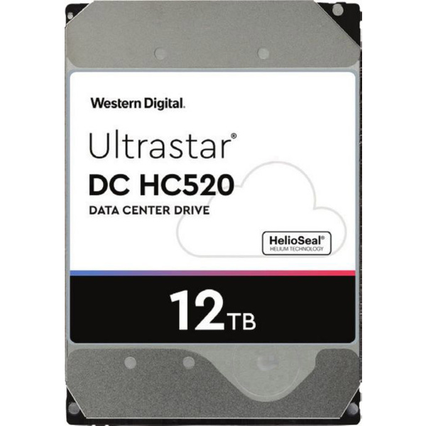Western Digital Ultrastar He⁶ 12 TB Interne Festplatte 8.9 cm (3.5 Zoll) SATA III 0F30143 Bulk