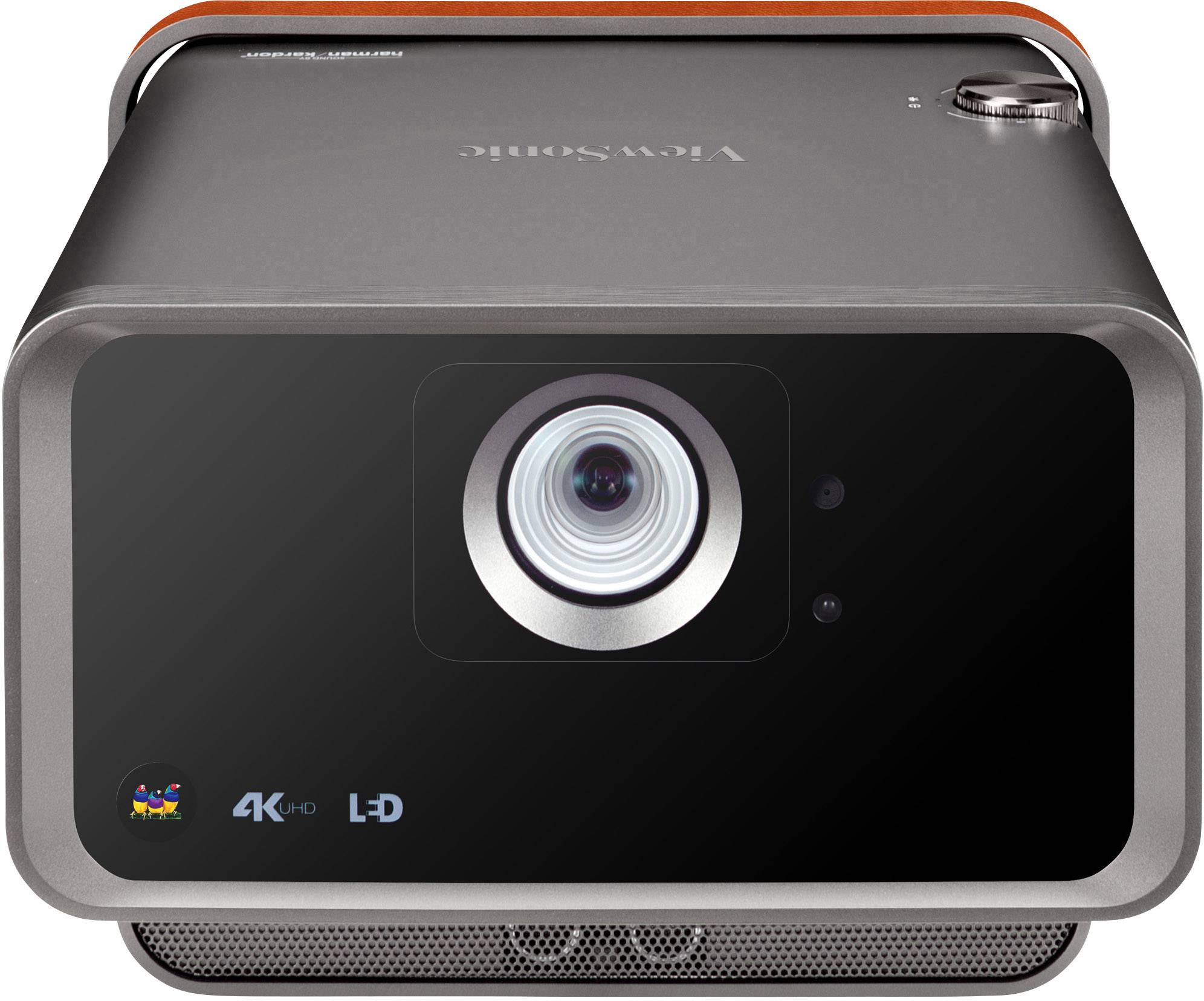 Viewsonic Beamer X10-4K LED Helligkeit: 2400lm 3840 x 2160 UHD 3000000 : 1 Schwarz, Braun