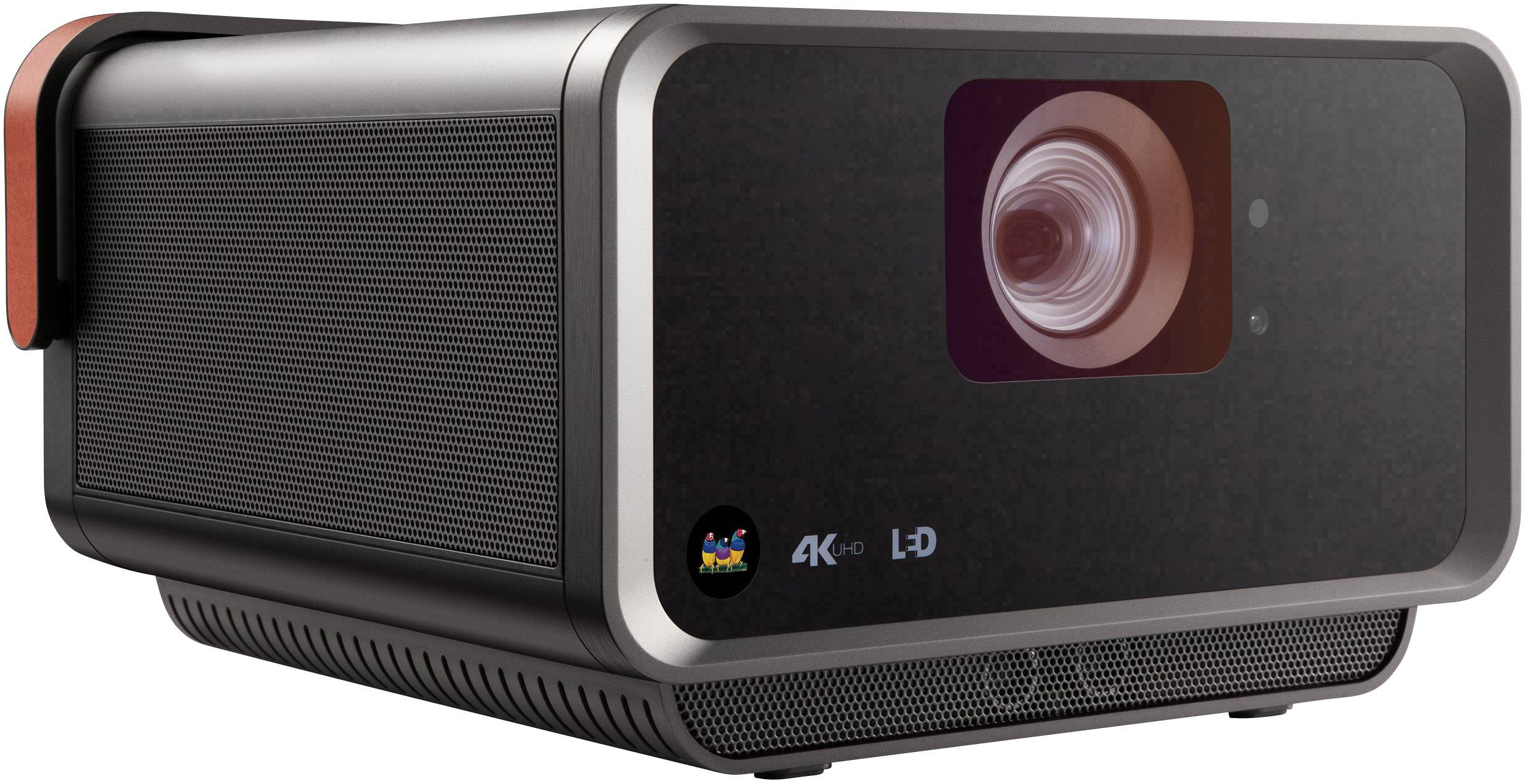 Viewsonic Beamer X10-4K LED Helligkeit: 2400lm 3840 x 2160 UHD 3000000 : 1 Schwarz, Braun