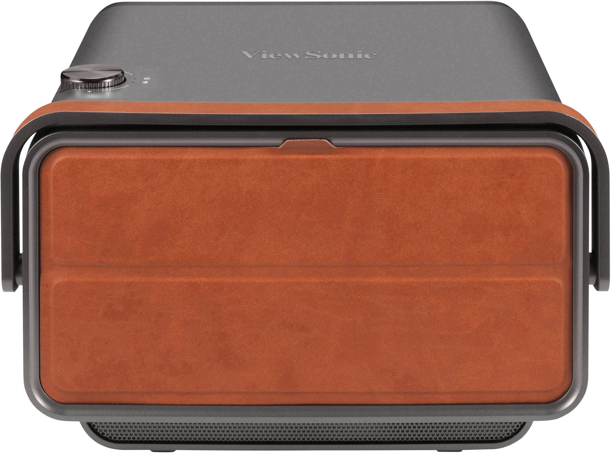 Viewsonic Beamer X10-4K LED Helligkeit: 2400lm 3840 x 2160 UHD 3000000 : 1 Schwarz, Braun