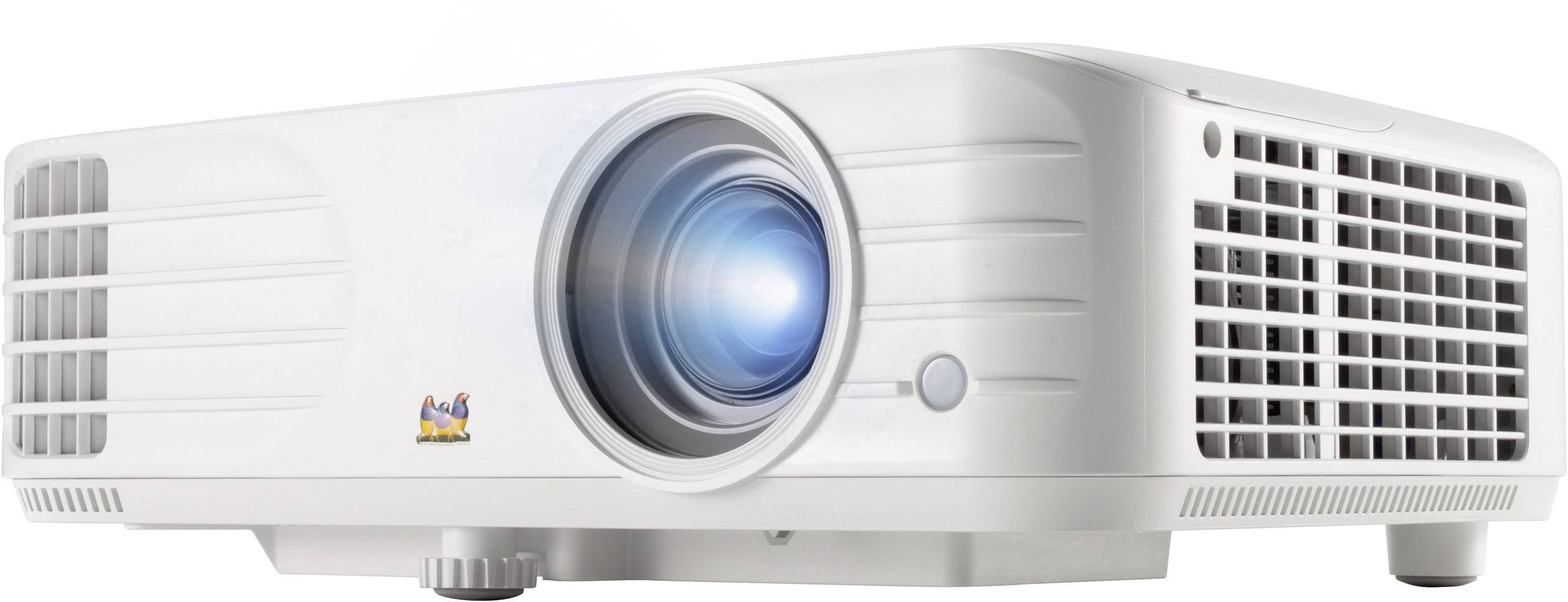 Viewsonic Beamer PX701HD DC3 3500 lm 640 x 480 VGA, 1920 x 1080 Full HD automatische Trapezkorrektur, mit Fernbedienung, Integrierter Lautsprecher