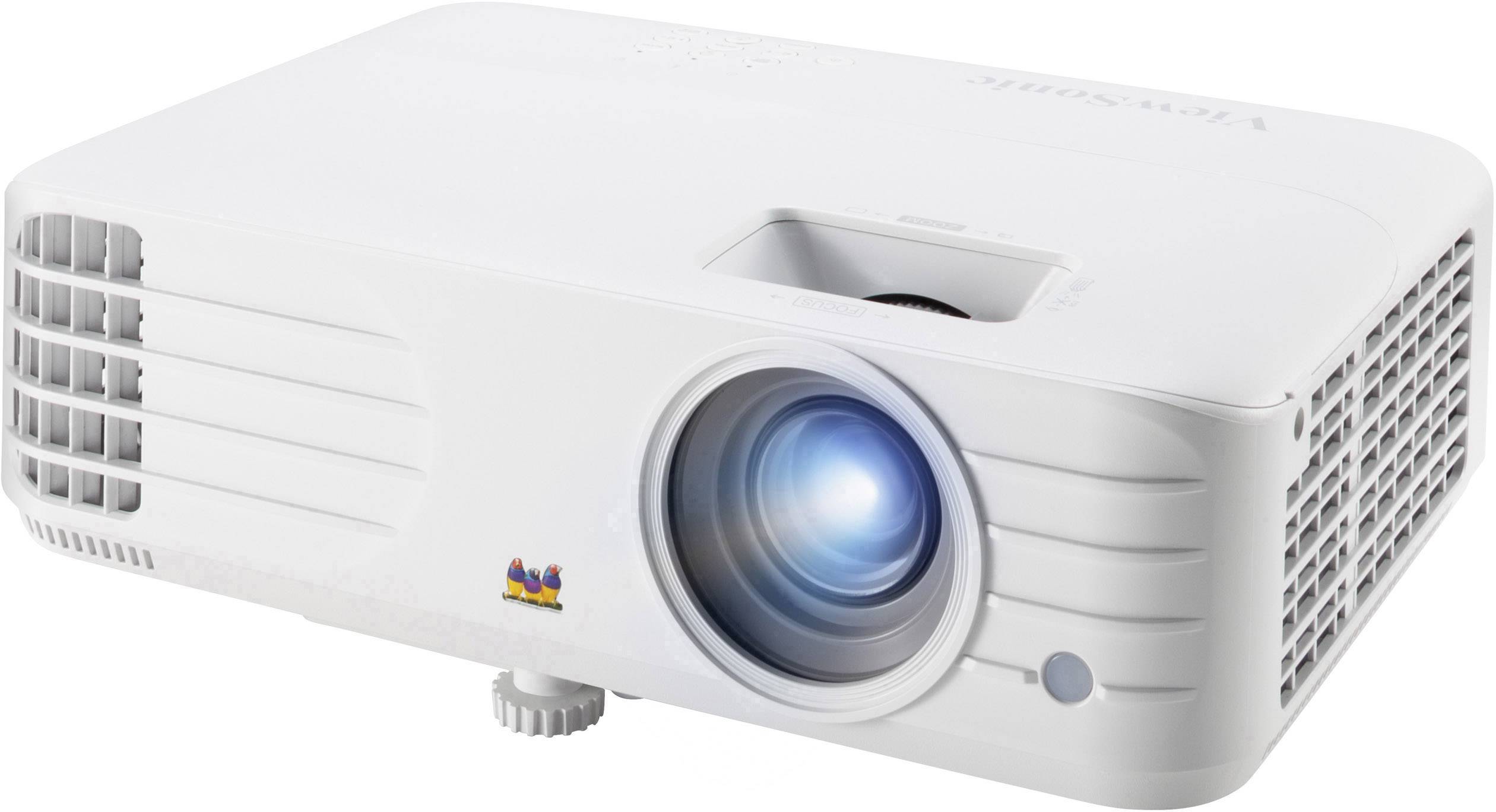 Viewsonic Beamer PX701HD DC3 3500 lm 640 x 480 VGA, 1920 x 1080 Full HD automatische Trapezkorrektur, mit Fernbedienung, Integrierter Lautsprecher