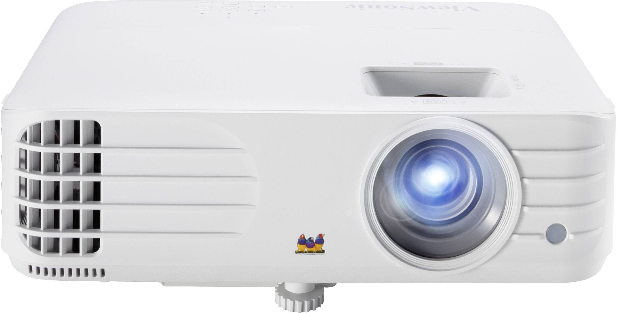 Viewsonic Beamer PX701HD DC3 3500 lm 640 x 480 VGA, 1920 x 1080 Full HD automatische Trapezkorrektur, mit Fernbedienung, Integrierter Lautsprecher