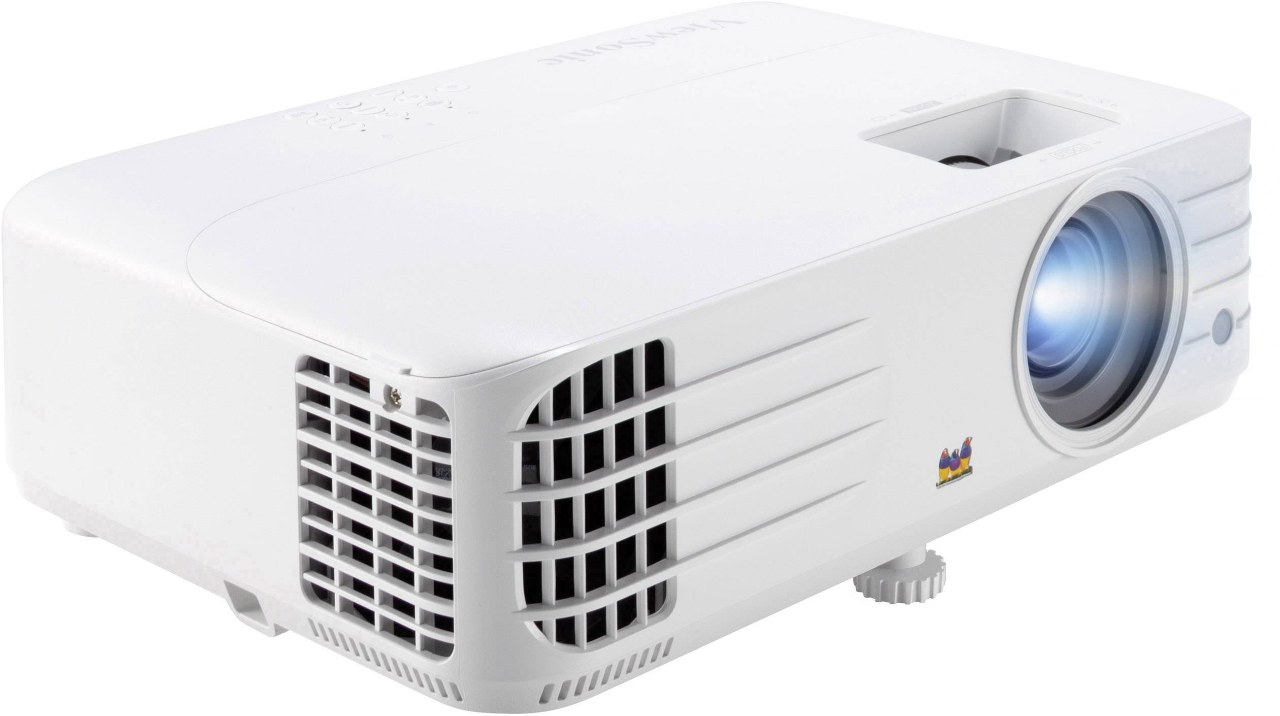 Viewsonic Beamer PX701HD DC3 3500 lm 640 x 480 VGA, 1920 x 1080 Full HD automatische Trapezkorrektur, mit Fernbedienung, Integrierter Lautsprecher