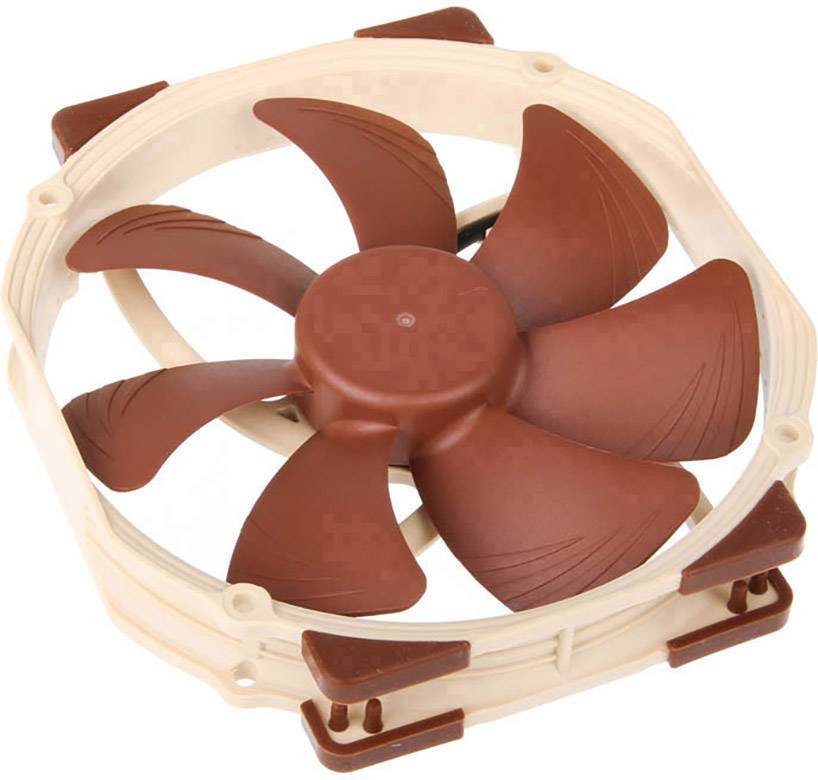 Noctua NF-A15 PWM PC-Gehäuse-Lüfter Beige, Braun (B x H x T) 140 x 150 x 25 mm