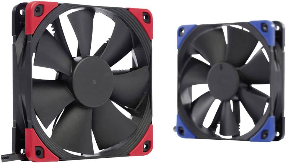 Noctua NF-F12 PWM Chromax.Black.Swap PC-Gehäuse-Lüfter (B x H x T) 120 x 120 x 25 mm