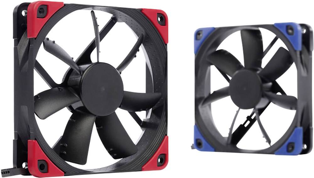 Noctua NF-S12A PWM Chromax.Black.Swap PC-Gehäuse-Lüfter (B x H x T) 120 x 120 x 25mm