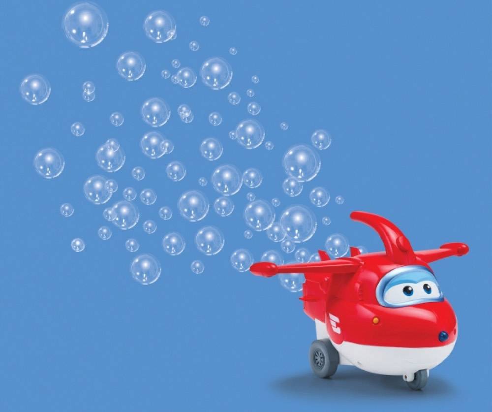 Super Wings Bubble Blast Jett
