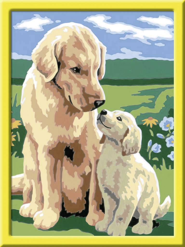 Malen nach Zahlen - Mutterliebe