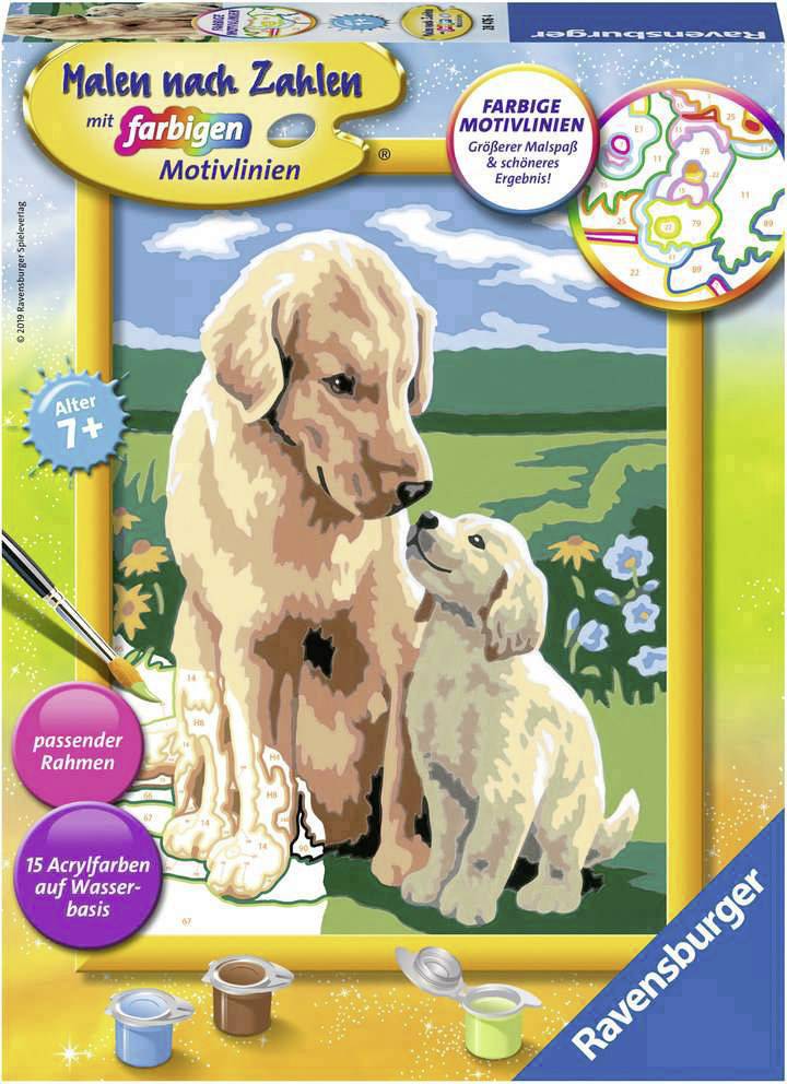 Malen nach Zahlen - Mutterliebe