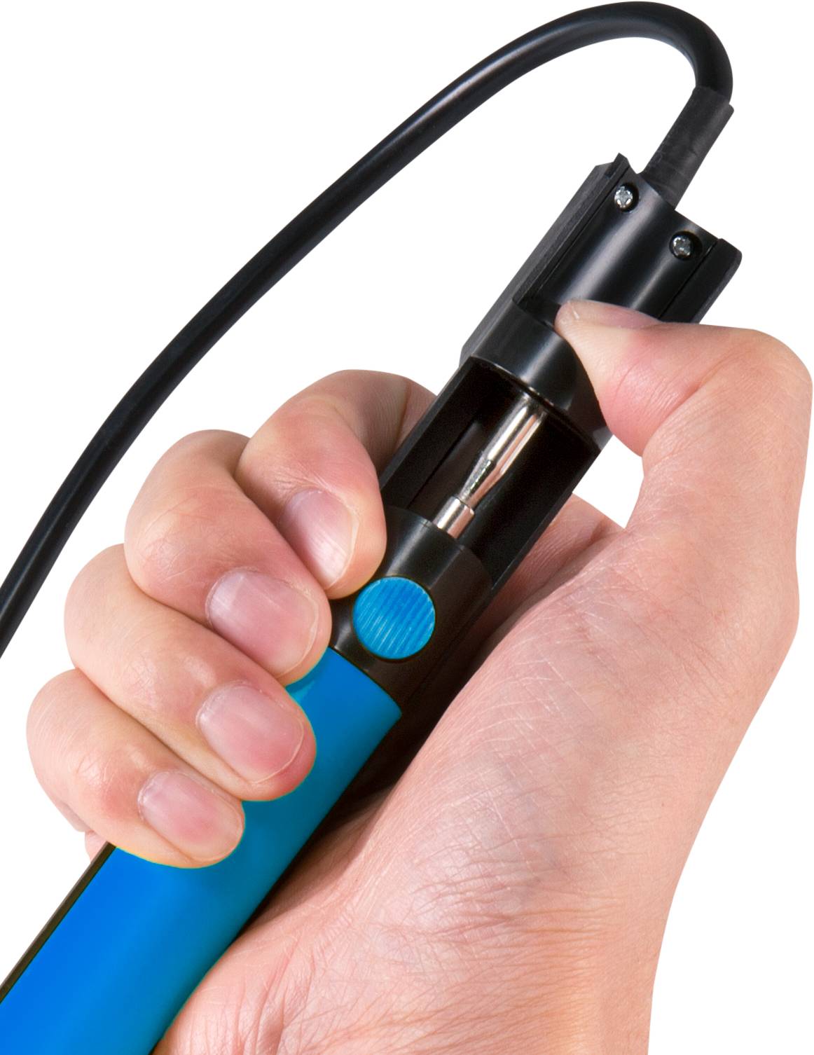 Basetech LWK-211 Entlötkolben 230V 40W Bleistiftform 450°C (max) inkl. Entlötsaugpumpe, inkl. Lötspitze