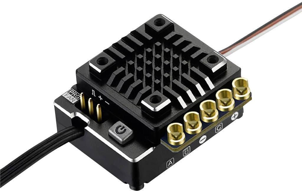 Hobbywing Xerun XR10 Stock Spec 80A Automodell Brushless Fahrtregler Belastbarkeit (max. A): 380A Motorlimit (Turns) num: 10.5