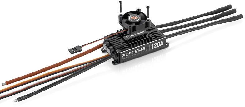 Hobbywing Platinum Pro 120A V4 Flugmodell Brushless Flugregler Belastbarkeit (max. A): 150 A