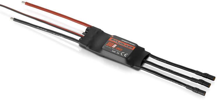 Hobbywing Skywalker 50A Flugmodell Brushless Flugregler Belastbarkeit (max. A): 65A