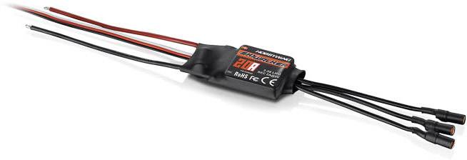 Hobbywing Skywalker 20A Flugmodell Brushless Flugregler Belastbarkeit (max. A): 25A