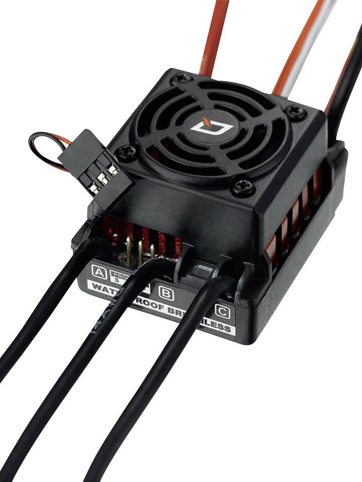Hobbywing QuicRun WP10BL60 Automodell Brushless Fahrtregler Belastbarkeit (max. A): 360 A