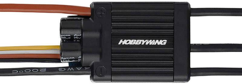Hobbywing Platinum Pro 60A V4 Flugmodell Brushless Flugregler Belastbarkeit (max. A): 80 A