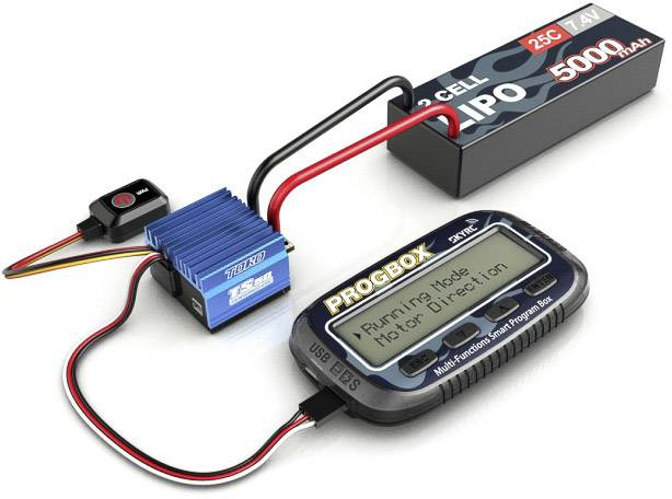 SKYRC Toro TS50 Automodell Brushless Fahrtregler Belastbarkeit (max. A): 300A