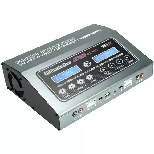 SKYRC D400 Modellbau-Multifunktionsladegerät 20A LiPo, LiFePO, LiIon, NiMH, NiCd, Blei SKYRC D400 Modellbau-Multifunktionsladegerät 20A LiPo, LiFePO, LiIon, NiMH, NiCd, Blei
