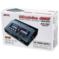 SKYRC D400 Modellbau-Multifunktionsladegerät 20A LiPo, LiFePO, LiIon, NiMH, NiCd, Blei SKYRC D400 Modellbau-Multifunktionsladegerät 20A LiPo, LiFePO, LiIon, NiMH, NiCd, Blei